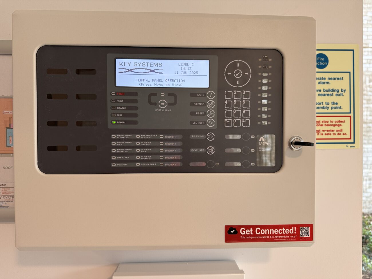 Fire panel 1
